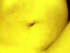 Asian beauty shows pink treasure