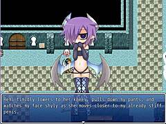 Hentai imp and milf clash unfolds