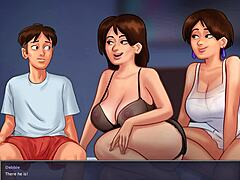 Hardcore big curves affair