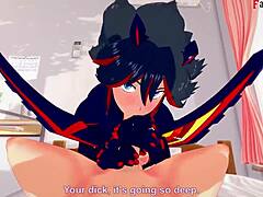 ryuko matoi gets hard sex in kill la kill