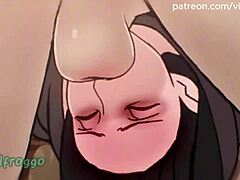 Hentai GF Fucked in Lewdfroggo AI Animation