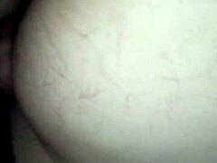 I'm fuckin' my girl doggystyle with my big cock, she's bent over and fat
