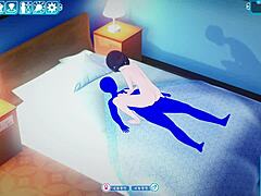 3D Asian Beauty Enjoys Massive Thrill
