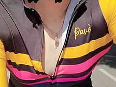 Gay Cyclist's Sizzling Ride