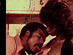Black Couple's Retro Intimate Encounter