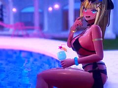 mitsuboshil beauties in konosuba 3d fantasy.