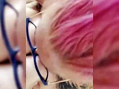 Big tits dominate massive cock