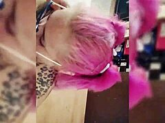 Big tits dominate massive cock