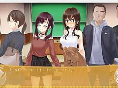 Magical Exhibitionist Girl Christhea Flashes In Anime Game