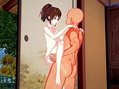 Kagura's Fierce Threesome Heat