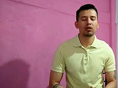 Hidden oral play with massive shaft