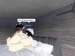 Lesbian Heat in Roblox Condo Scene