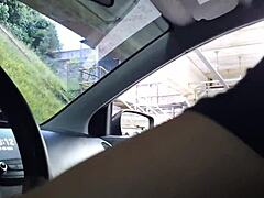 Public masturbate in car caught