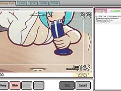 Nicole’s Hentai Camgirl Masturbation