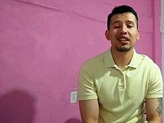 Gay lovers' secret pleasure and self-pleasure