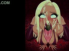 Blonde Cumdump In Animated POV Scene