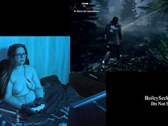 Zelda's big boobs in Alan Wake