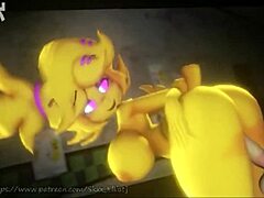 Smash fnia girls hard in epic compilation