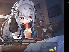 Anime Vixen Takes Bold Intense Action