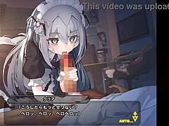 Anime Vixen Takes Bold Intense Action