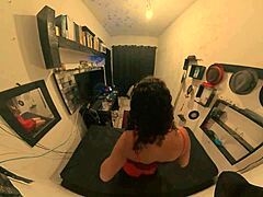 Brazilian teen surrenders to sensual dance