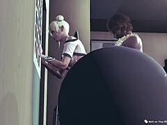 3D ANIME ROCKS DOGGY STYLE