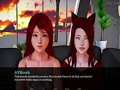 Redhead trio ignites my desire