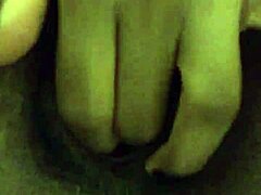 heaven fingers herself hard while home alone