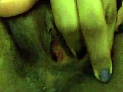 heaven fingers herself hard while home alone