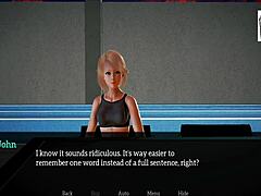 blonde craves massive thrill