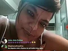 Brazilian Beauty's Webcam Tease