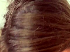 canadian blonde’s deep throat and rimjob with cum pov