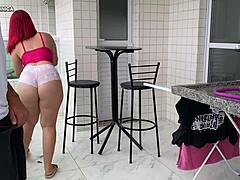 HOT LATINA WINS BIG