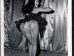 Bettie page burns with raw fetish desire