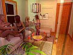 3d party with loveskysan69s curves