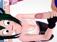 froppy’s wet hentai play with huge cock