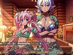 Dark Elf Sisters Tease with Cocky Creampie Cravings