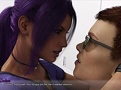 Visual novel's bold twist
