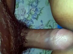 Latina's hardcore pussy creamy finish