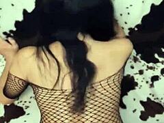 Sexwife Fucked Hard By Husband's Friend In Stockings