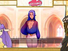 Succubus in wet and wild hentai