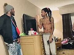 Youngstarbrazy's bold public vibe with Gaktrizzy