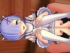 Japanese Maid in 3D Sensual Fun