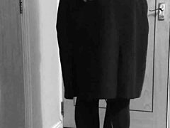 Sissy bound and teased in uniform
