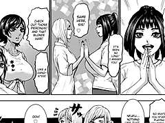 anime game with busty japanese beauties