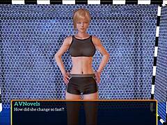 Blonde Teen's Provocative Visual Story
