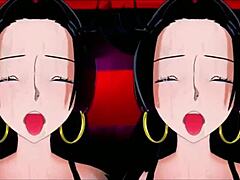 VR Boa Hancock cheats on Luffy in motel