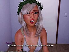 Redhead gets creampied in party