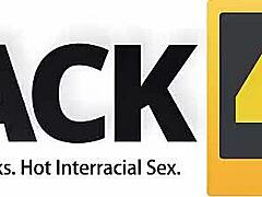 Slender teen aroused by black cock