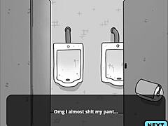 Bathroom Sparks with Milf and Lad